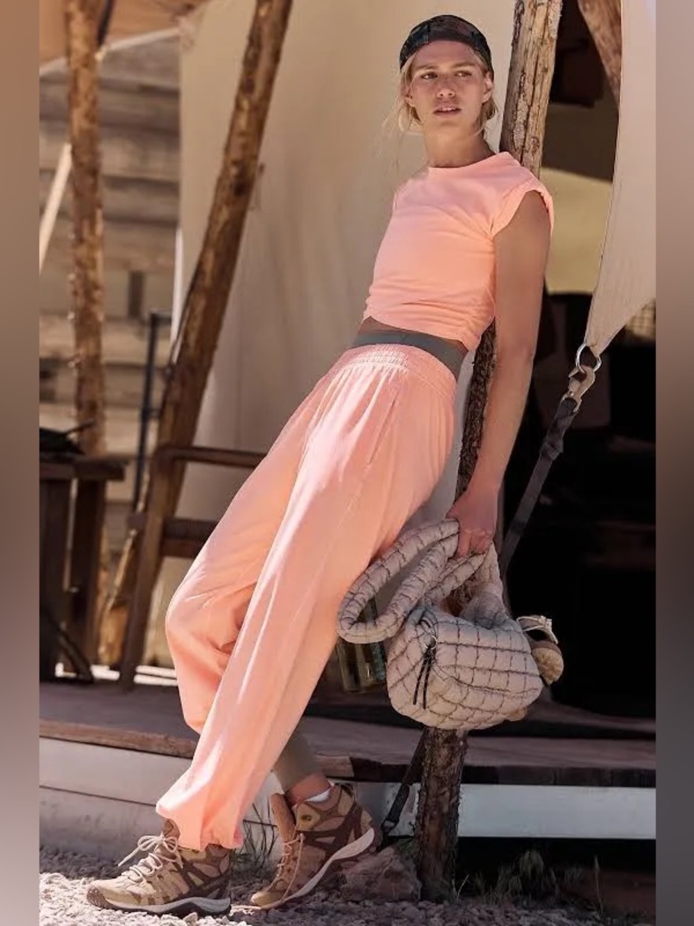 NWT FREE PEOPLE MOVEMENT Hot Shot Crossover Set | Fruit Punch MSRP $98 CURRENT - Picture 2 of 6